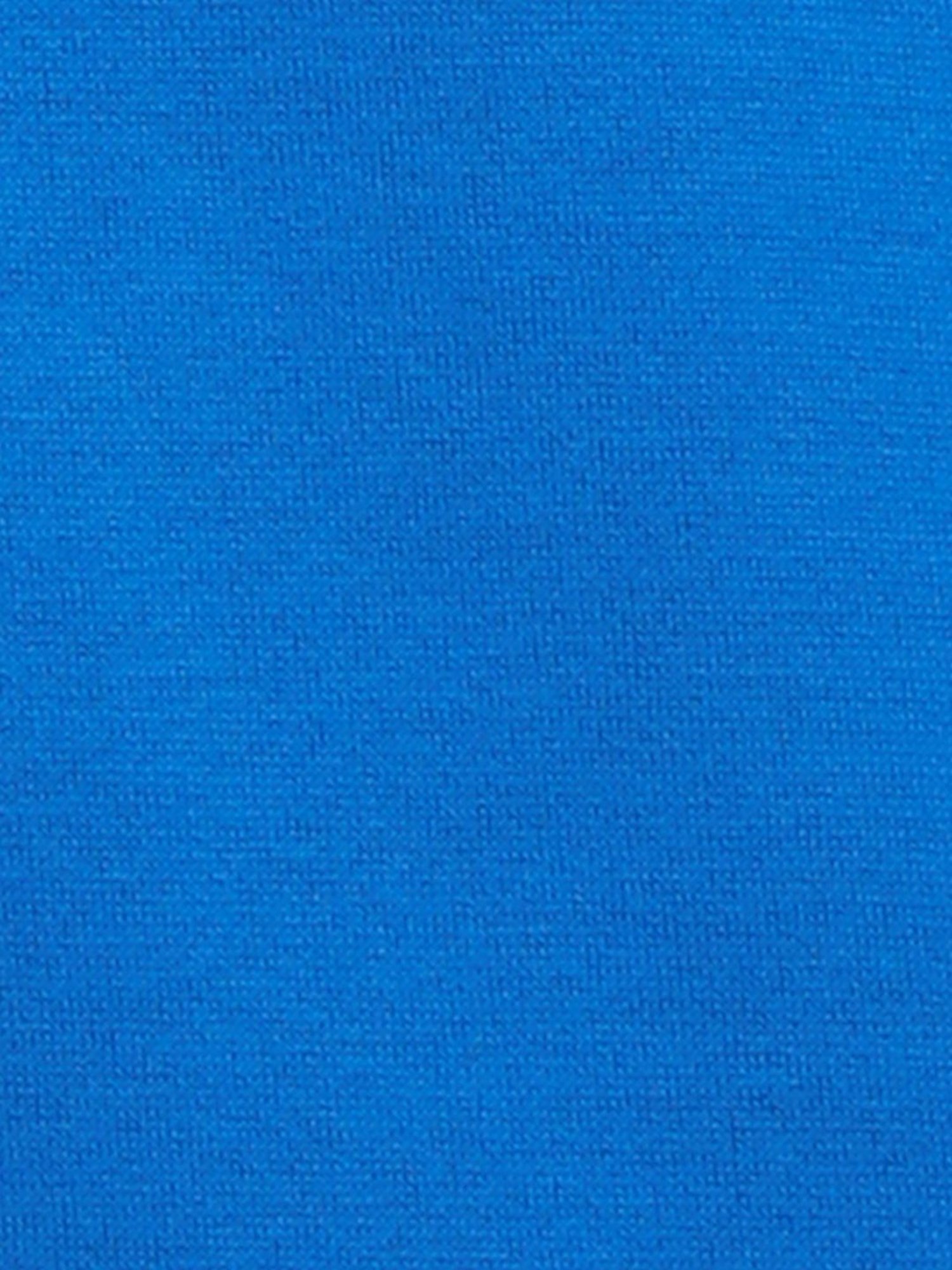 ColorPlus Blue Cotton Classic Fit Polo T-Shirt