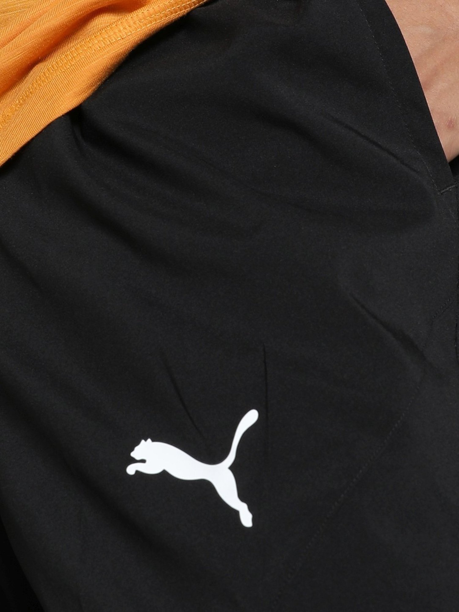 Puma FIT Black Regular Fit Sports Trackpants