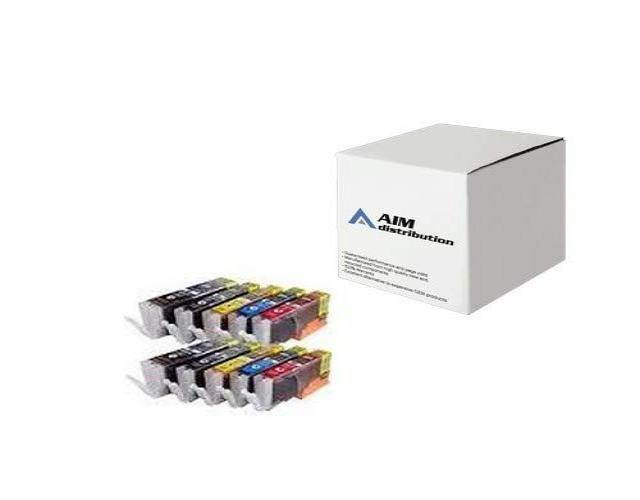 AIM Compatible Replacement - Canon Compatible PGI-255XX/CLI-251XLMP Inkjet Combo Pack (2-BK/C/M/Y) - Generic