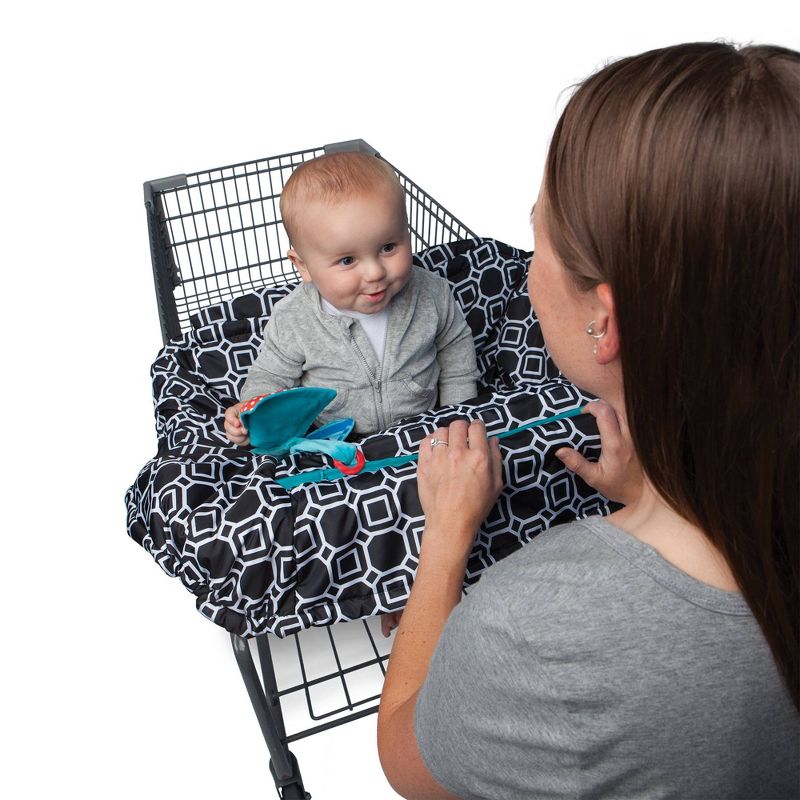 Boppy Shopping Cart and Restaurant High Chair Cover  - City Squares
