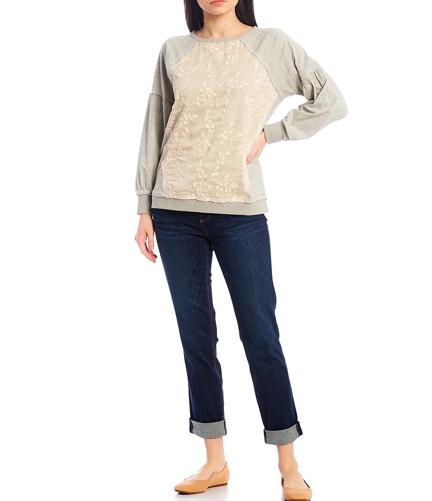 KUT from the Kloth Catherine Roll-Up Cuff Boyfriend Jeans