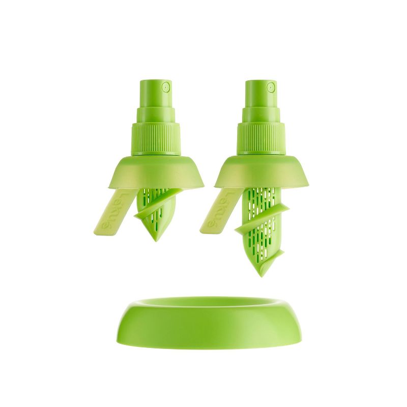 Lekue Set of 2 Citrus Sprayers with Base