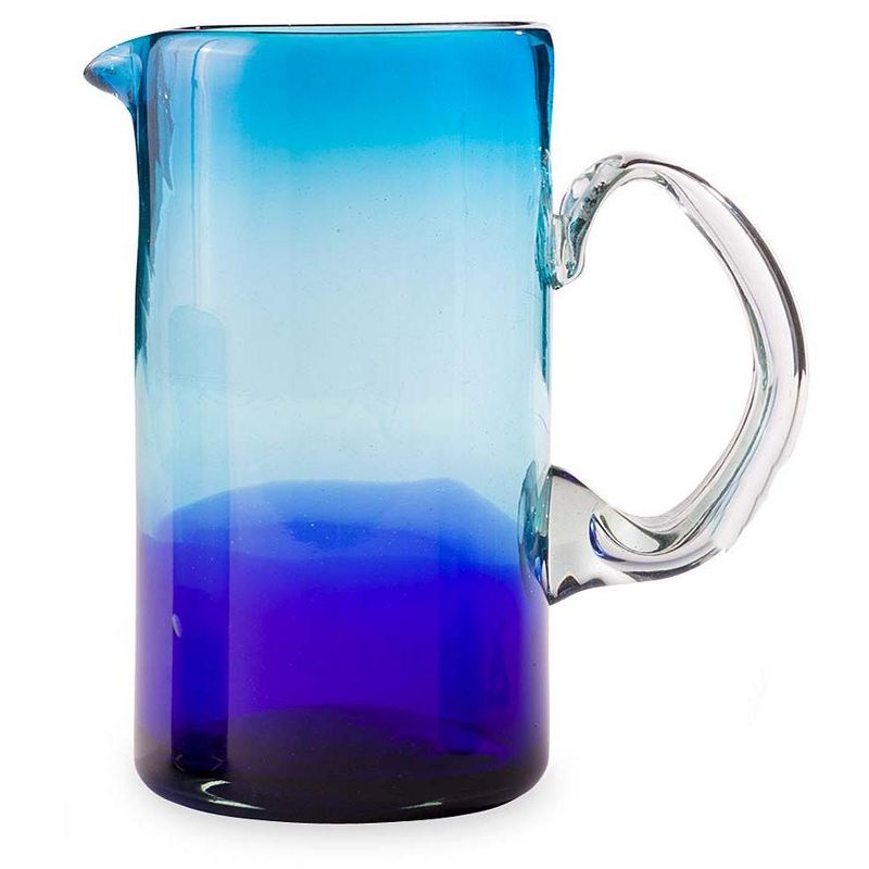 VivaTerra Blue Crush Ombre Pitcher