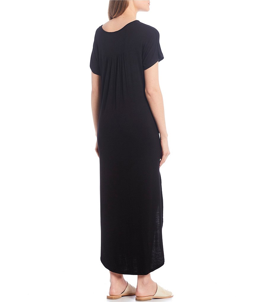 Moa Moa Side Slit Maxi Dress
