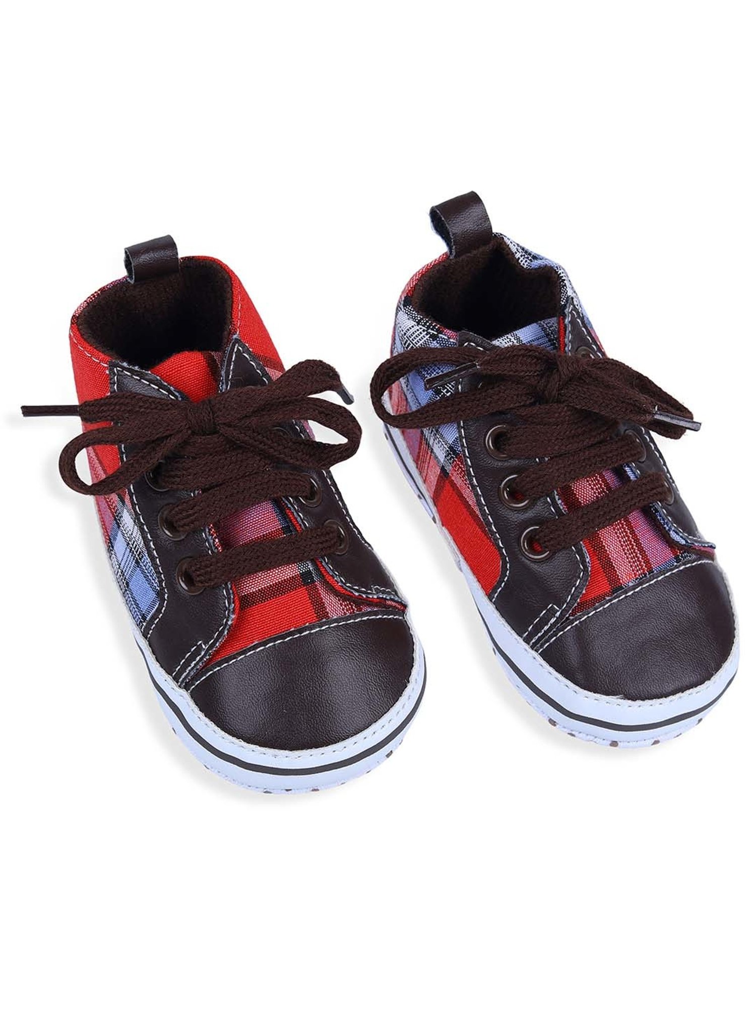 Baby Moo Kids Brown Casual Booties