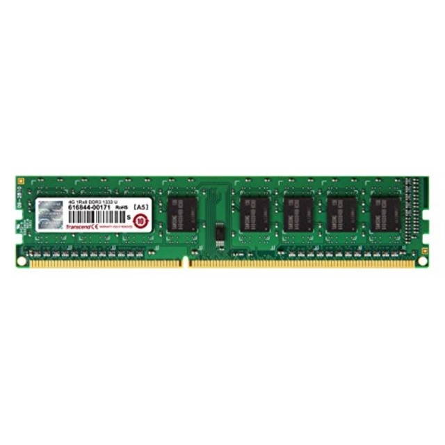 Transcend DDR3 1333 LONG-DIMM 4GB 9-9-9 1Rx8