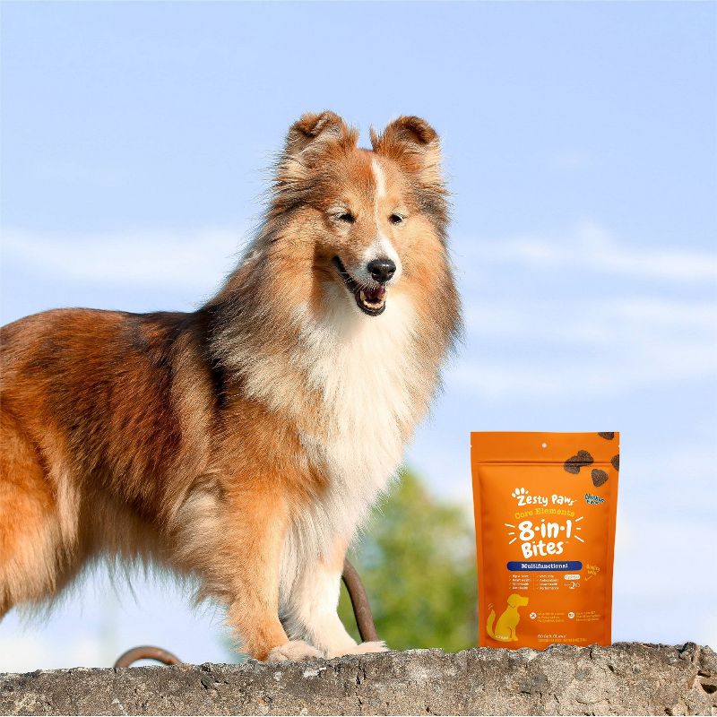 Zesty Paws 8-in-1 Multivitamin Dog Supplements - 60ct