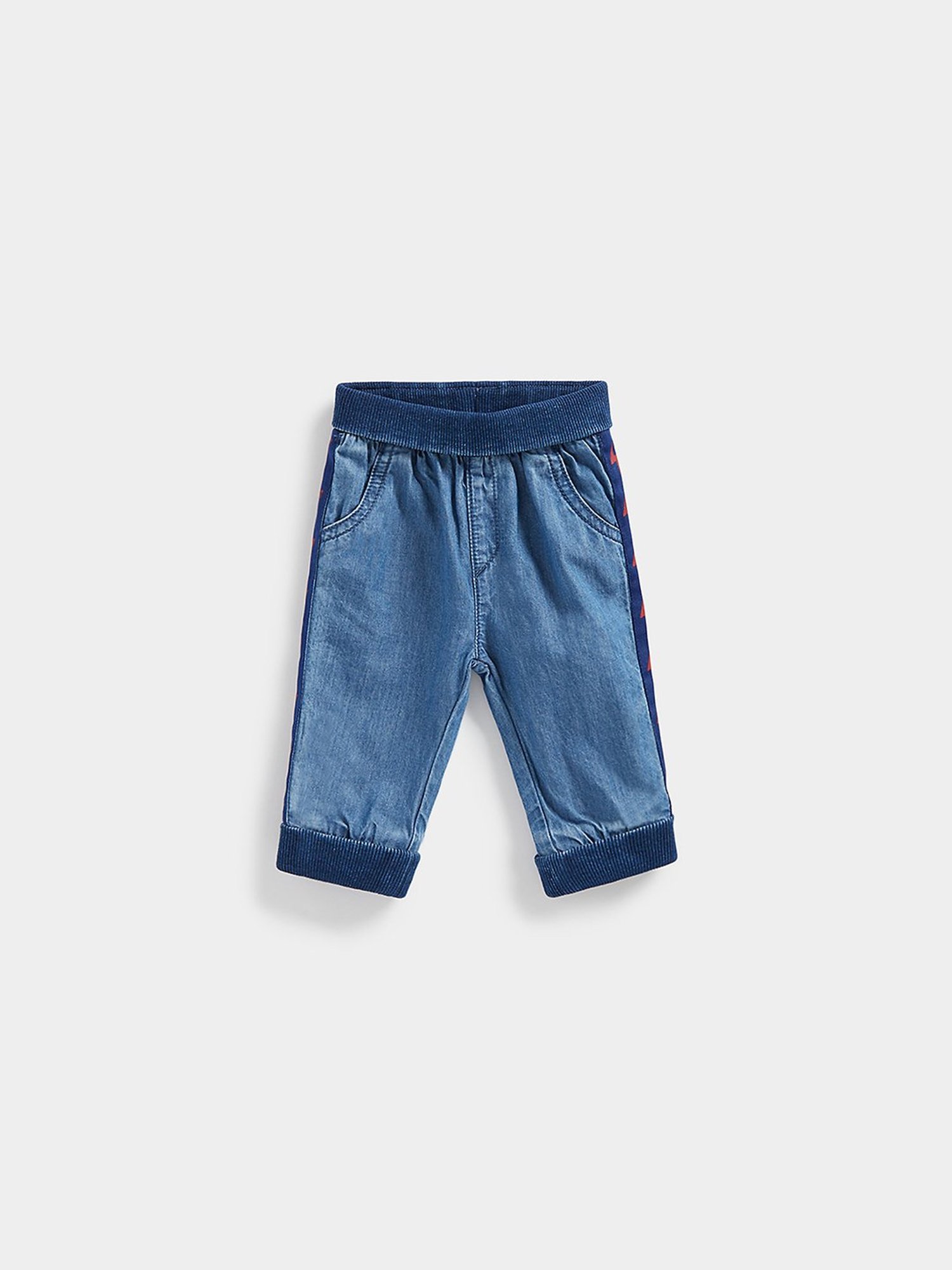 Mothercare Kids Blue Solid Joggers