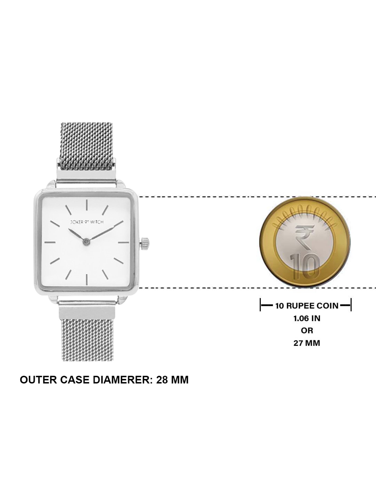 Joker & WItch JWLT511 Analog Watch for Women With Ring, Bracelet