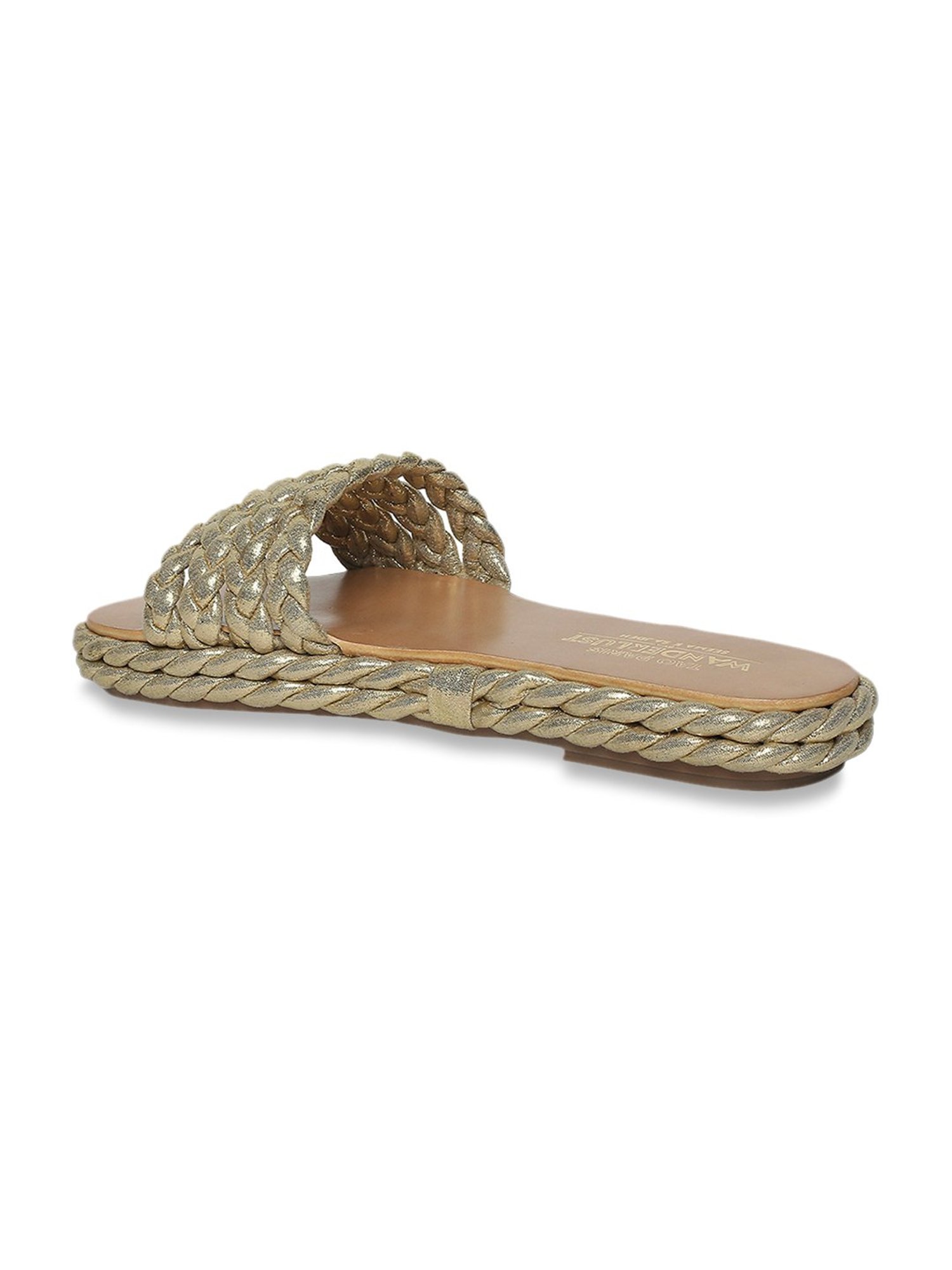 Tao Paris Women's Milan Gold Casual Sandals