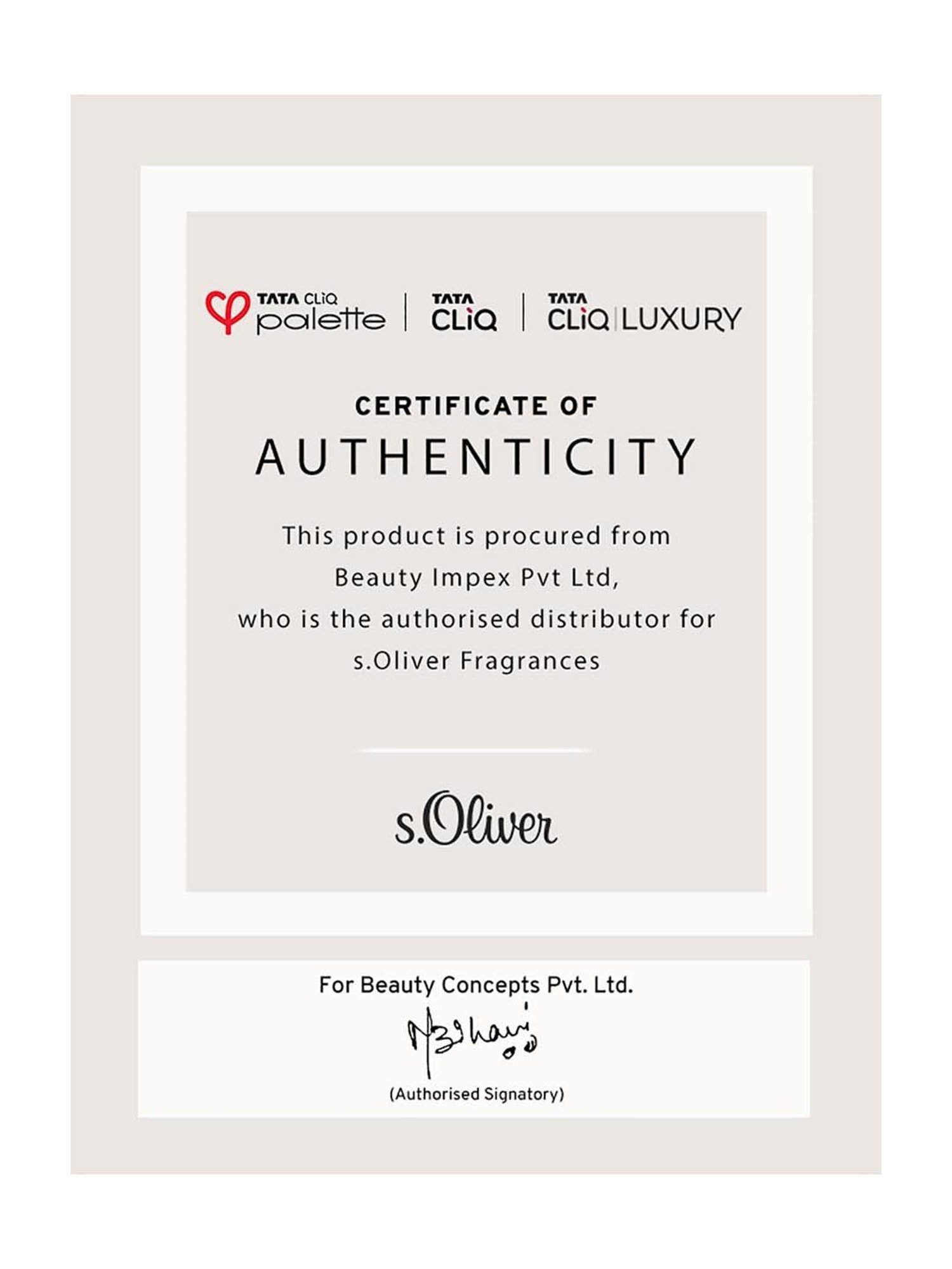 s.Oliver Pure Sense Women Deodorant Spray for Women - 75 ml