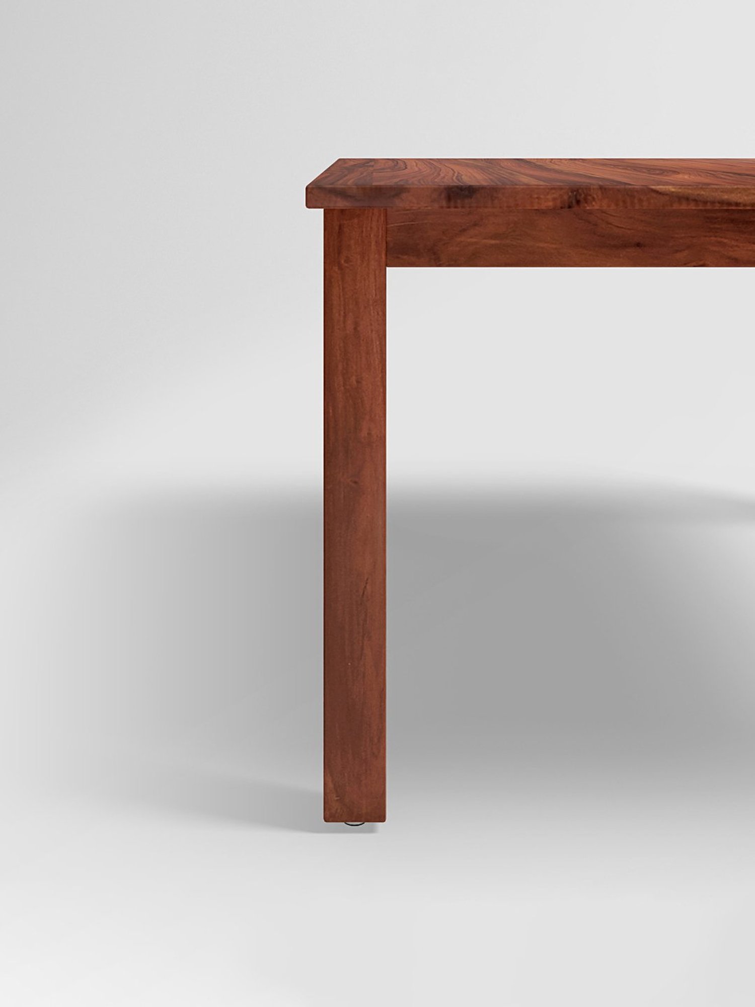 Godrej Interio Ingrid Brown MDF 4 Seater Rectangular Dining Table