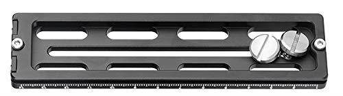 Leofoto PL-150 150mm Lens/Camera QR Plate w Retractable Backstop Arca/RRS Lever Clamp Compatible
