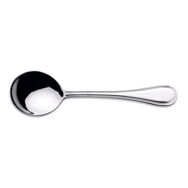 BergHOFF Cosmo 5.75" 18/10 Stainless Steel Soup Spoons, Set of 12