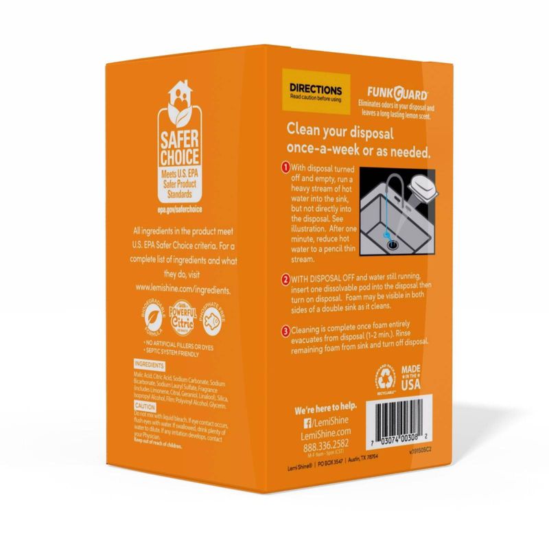 Lemi Shine Disposal Cleaner - 8ct