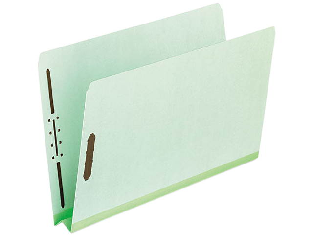 Esselte Pendaflex / ACCO - 17180EE - Pressboard Folders, 2 Fasteners, 2 Expansion, Full Cut, Letter, Green, 25/Box