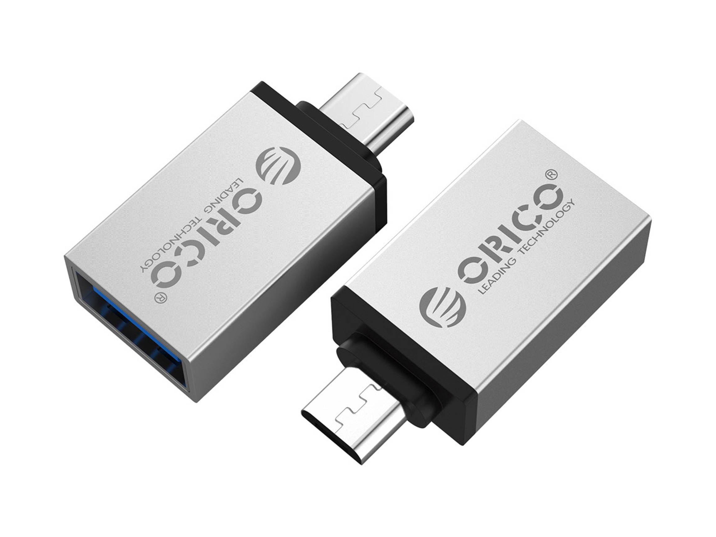 ORICO  Micro USB 3.0 OTG Adapter, Micro B Male to USB A Female On The Go Converter for Android Google Nexus Samsung Galaxy Note HTC LG mobile phones