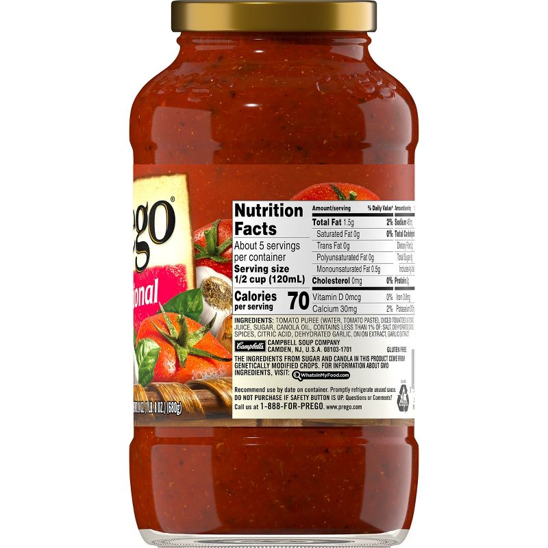 Prego Traditional Italian Sauce 24oz