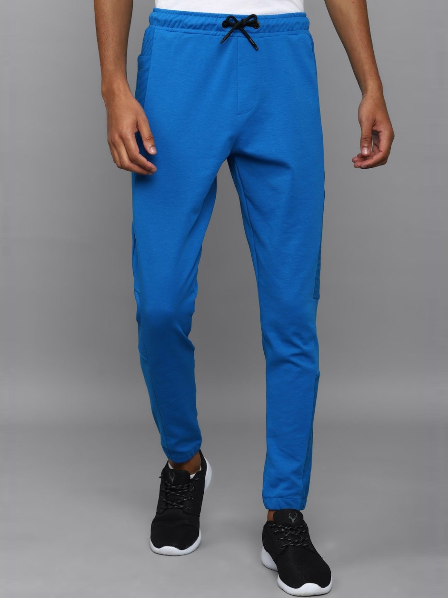 Tribe by Allen Solly Blue Regular Fit Joggers
