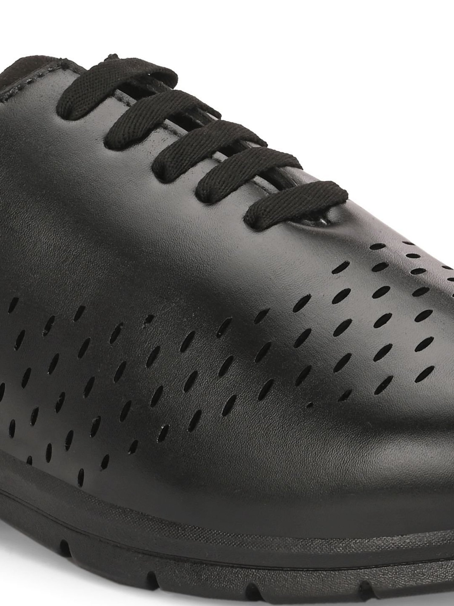 Hoversole Men's Rick Black Oxford Shoes