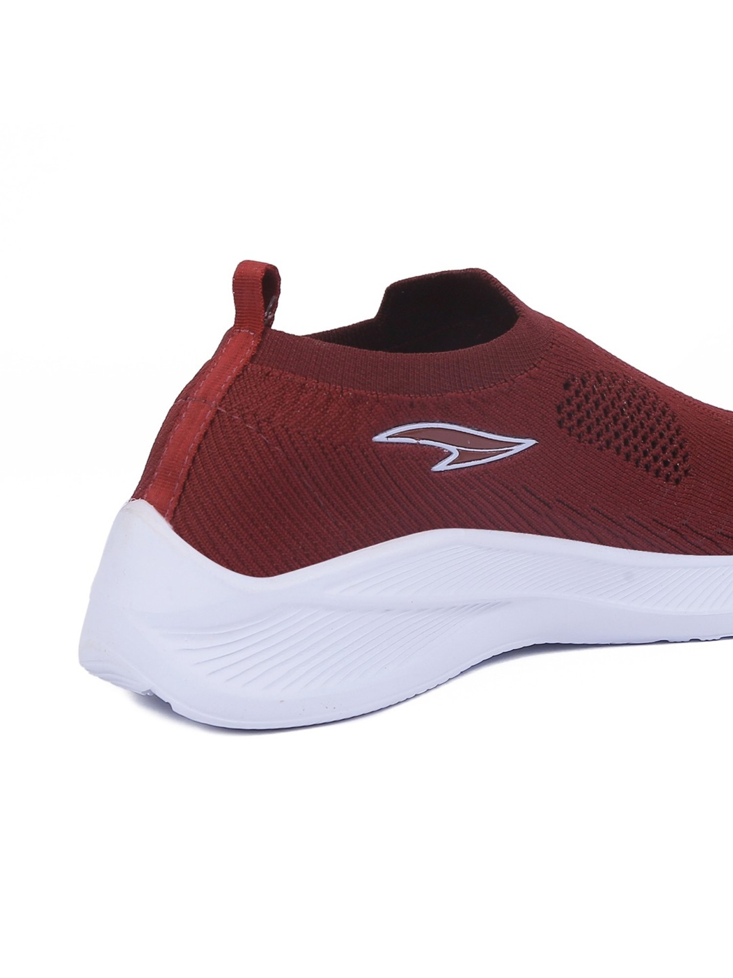 Asian Men's Maroon Walking Shoes