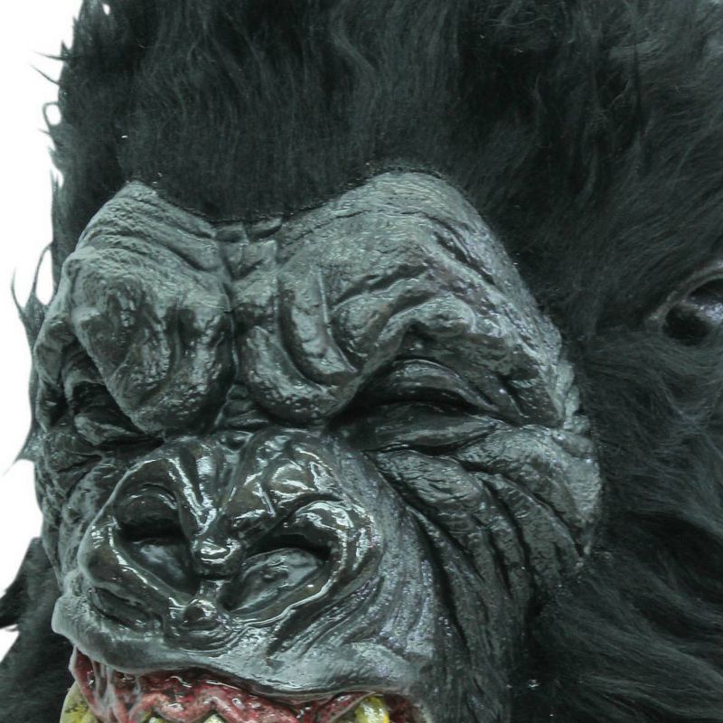 Rage Ape Latex Mask Black