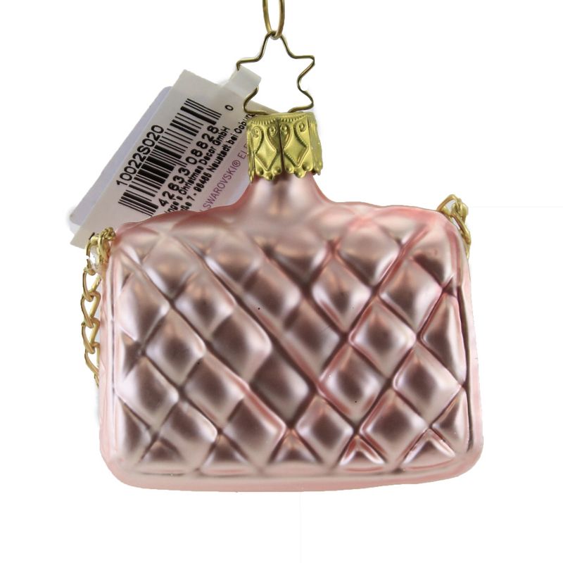 Northlight 3.25" Silver Plated Tootsie Roll Candy Shaped Logo with European Crystals Christmas Ornament - Brown/Silver