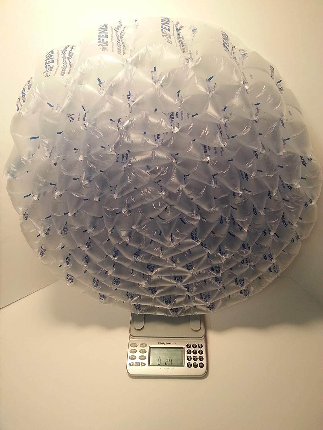 320 Count 4x8 airDEFENDER Air Pillows 39.5 Gallons 5.25 Cubic Feet Void Fill Cushioning for Packing Packaging Shipping from Discount Air Pillows