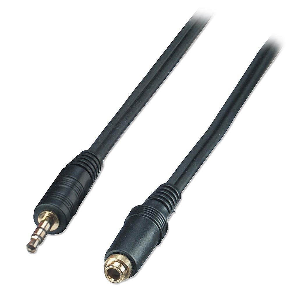 2m Audio Extension Cable - 3.5mm Stereo Jack Male to 3.5mm Stereo Jack Female, Premium