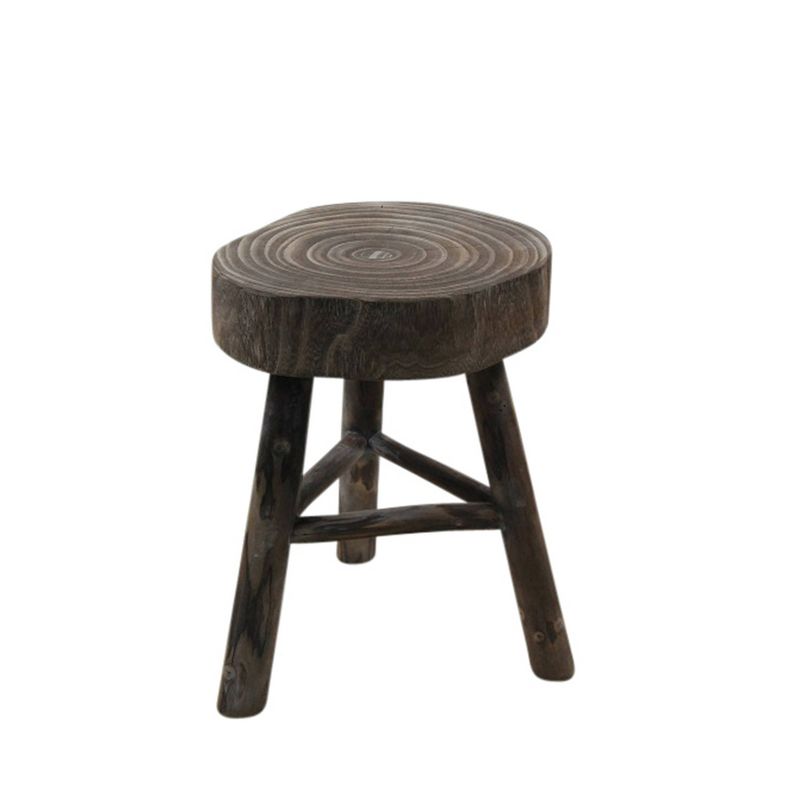 Juneau Demilune Accent Bench Brown - Treasure Trove Accents