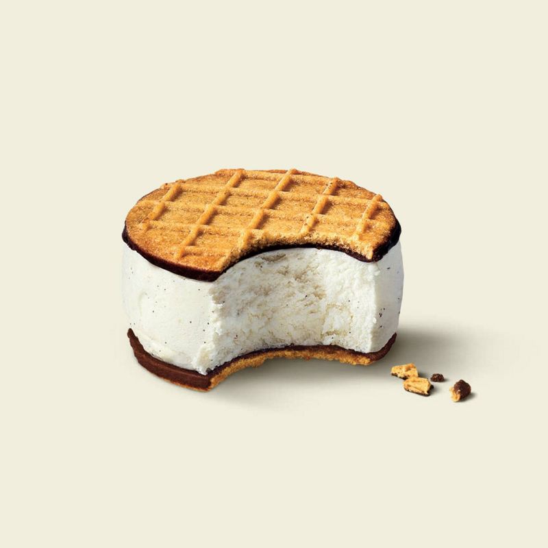 Tillamook Vanilla Bean Ice Cream Sandwich - 12oz/4ct