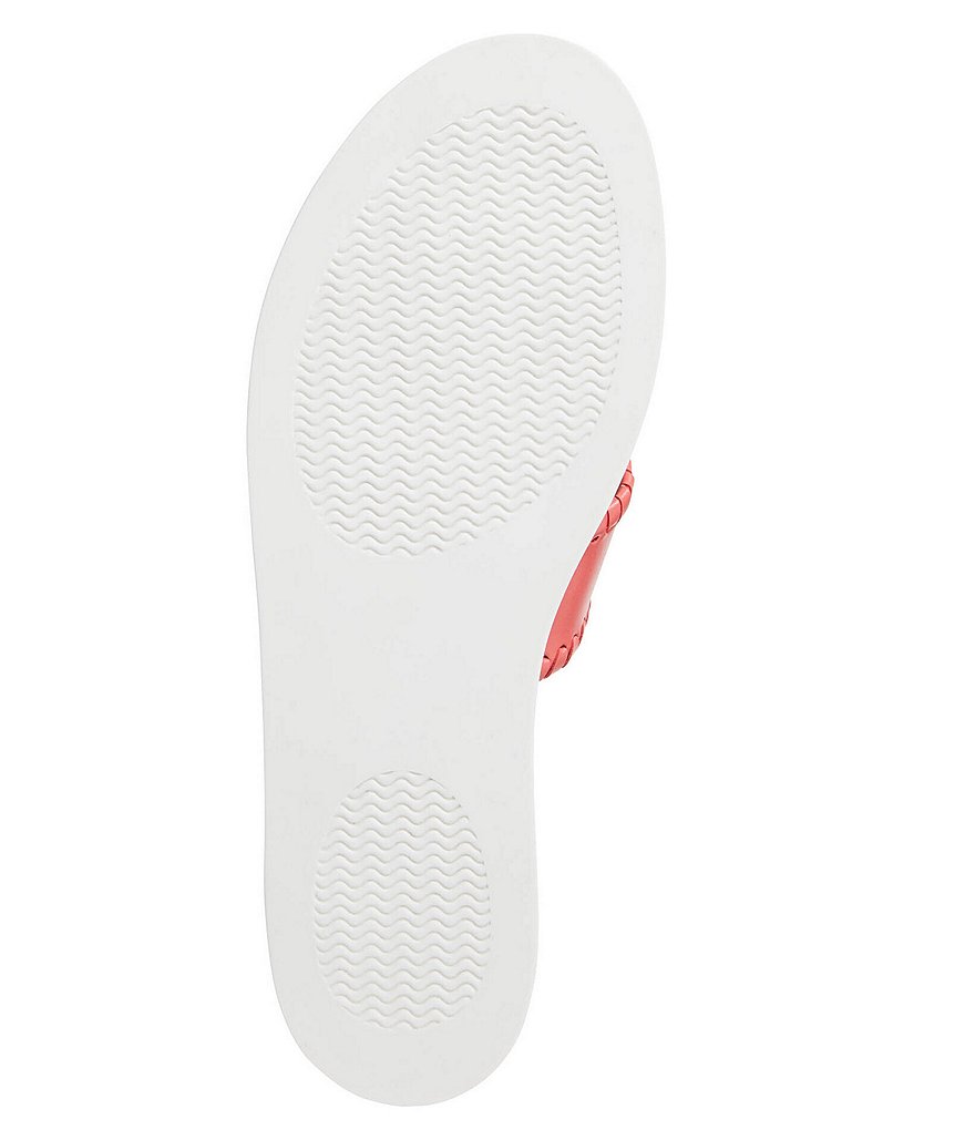 Jack Rogers Boating Jacks Leather Thong Sandals