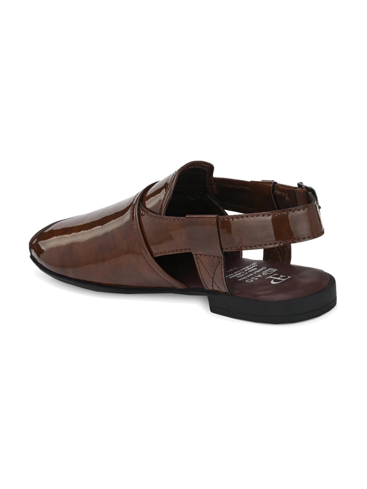 El Paso Brown Back Strap Sandals