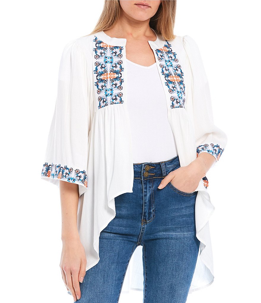 Takara Ruched-Sleeve Coordinating Suiting Jacket