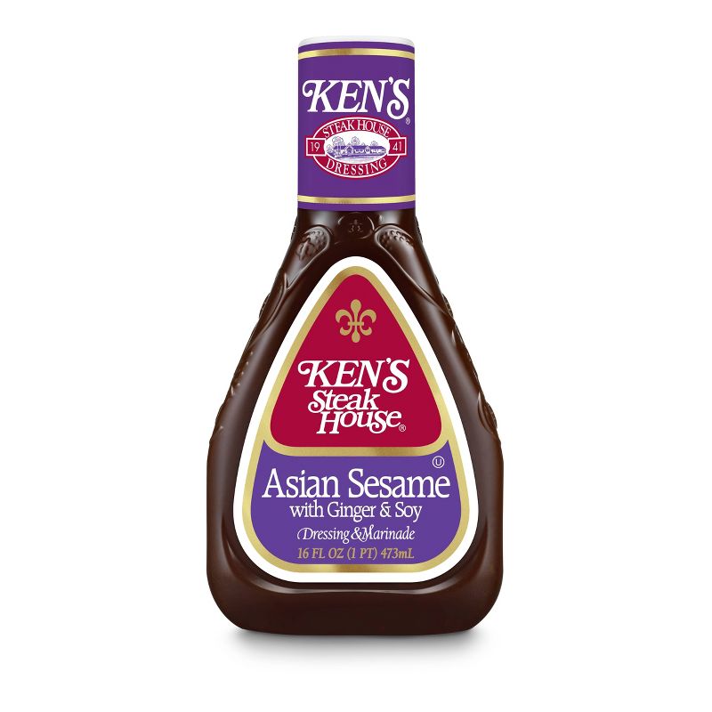 Ken's Steakhouse Asian Sesame with Ginger & Soy Dressing -16fl oz