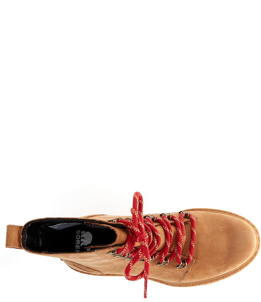 Sorel Lennox Waterproof Leather Lace-Up Booties