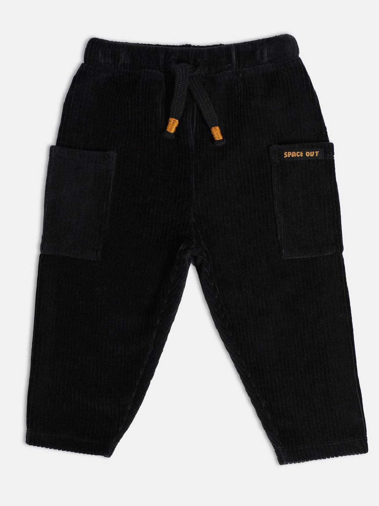 Ed-a-Mamma Baby Multicolor Solid Joggers (Pack Of 3)