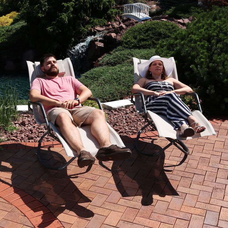 La Siesta HAL21-1 Habana Organic Cotton Lounger Comfortable Indoor Outdoor Hammock Chair with Suspension Set and Bamboo Spreader, Nougat