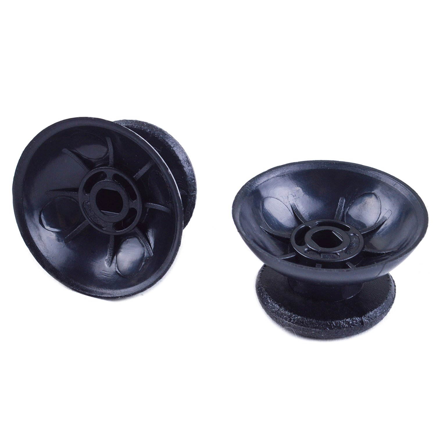 BronaGrand 5 Pairs Black Replacement Analog Stick Thumbsticks Thumb Stick Joystick for Playstation 4 PS4 Controller