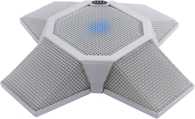 MXL White Mxl Ac-360-Z USB Conference Microphone Zoom Room