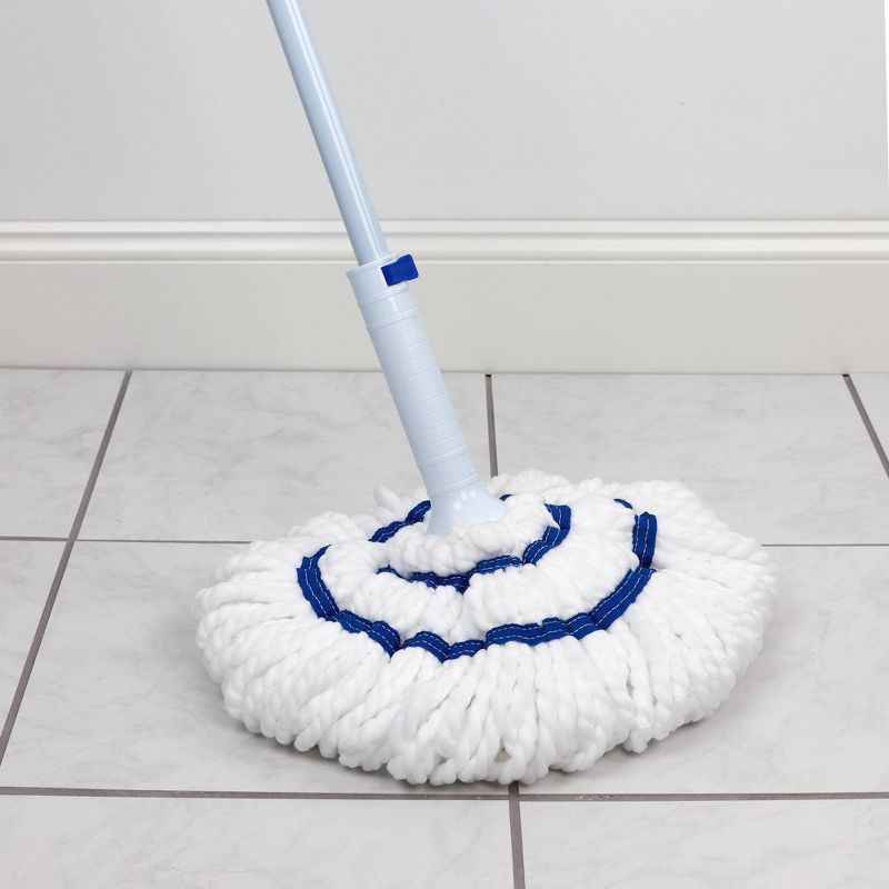Mr. Clean Microfiber Twist Mop with Magic Eraser scrubber