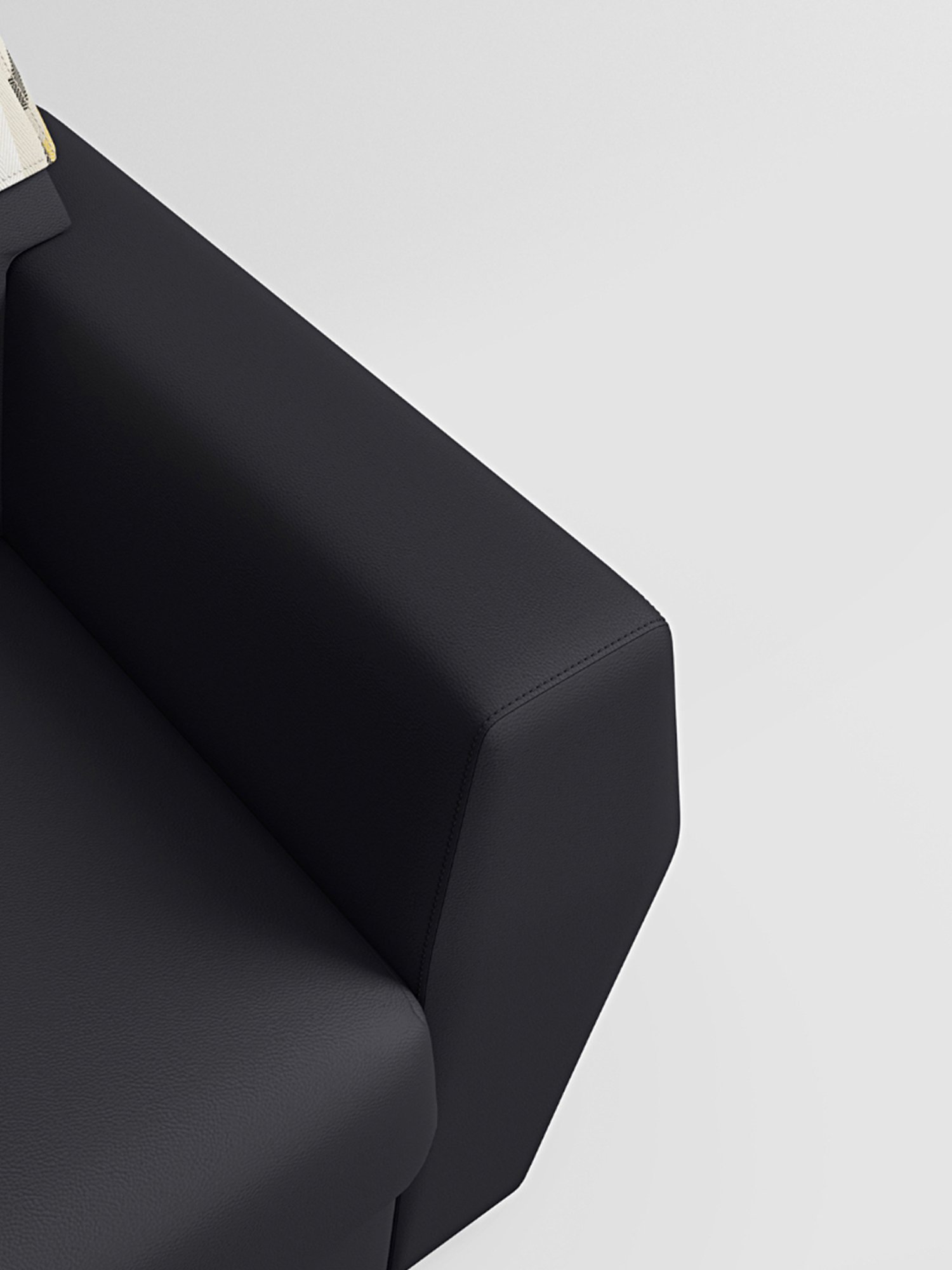 Queen Brady Convertible Sofa with Storage Gray - Serta