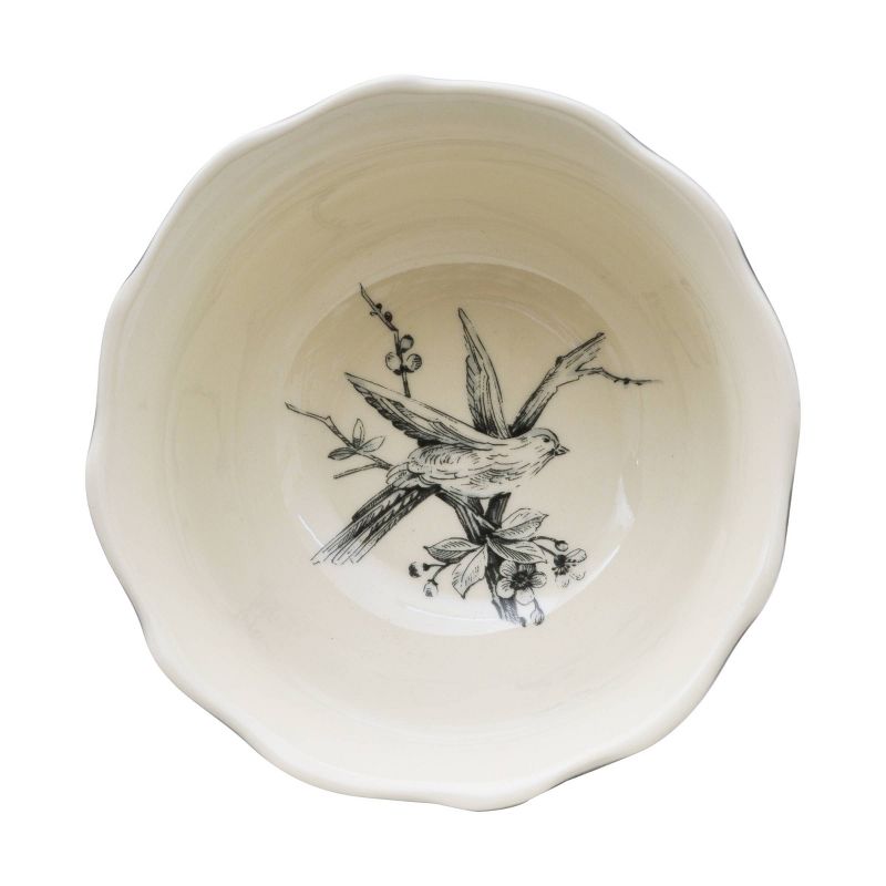 16pc Porcelain Adelaide Square Dinnerware Set Gray - 222 Fifth