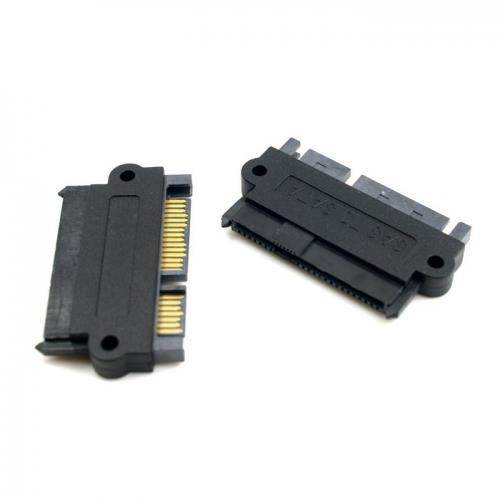 Cablecc  SFF-8482 SAS 22 Pin to 7 Pin + 15 Pin SATA Hard Disk Drive Raid Adapter with 15 Pin Power Port