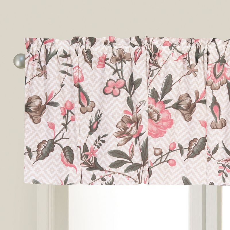 C&F Home Colonial Williamsburg Blair Garden Cotton Valance Window Treatment