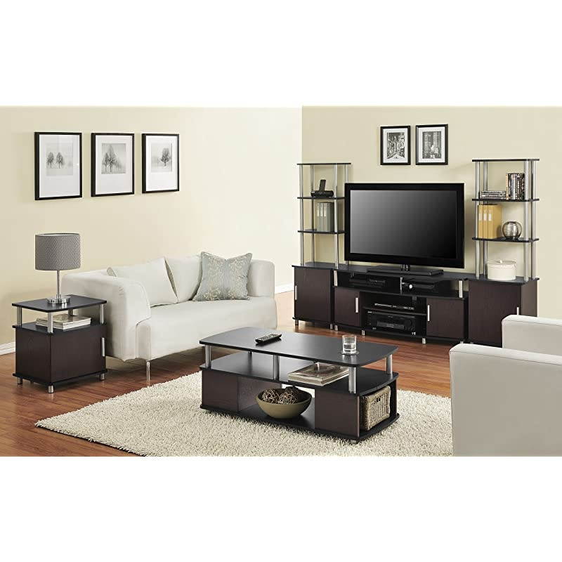Carson TV Stand for TVs up to 50 CherryBlack
