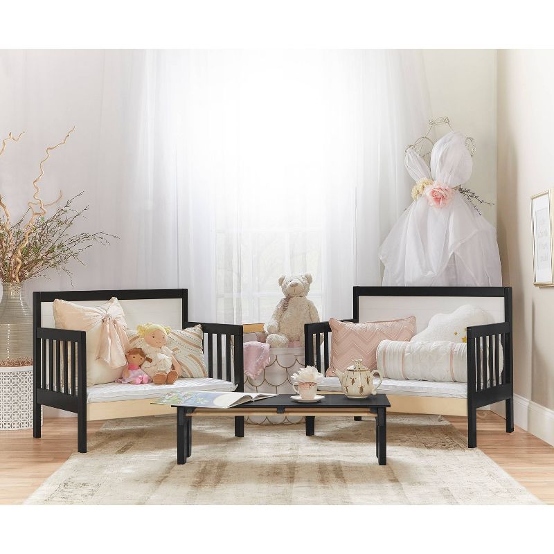 Dream On Me Hudson 3-in-1 Convertible Toddler Bed - White