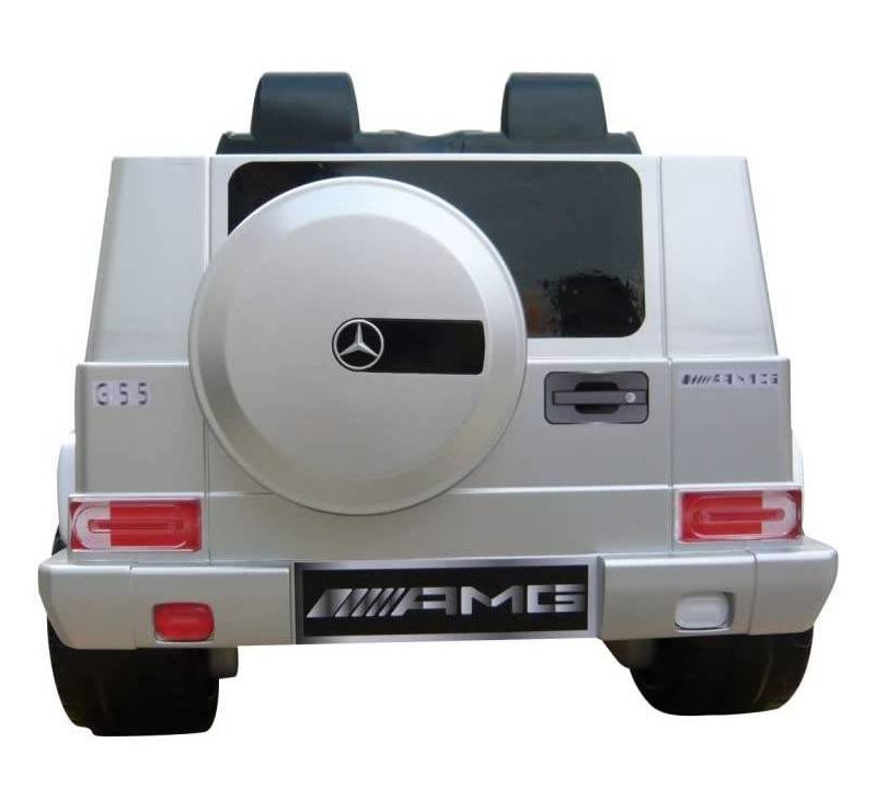 Kid Motorz 12V Mercedes Benz G55 Two Seater Powered Ride-On - Silver