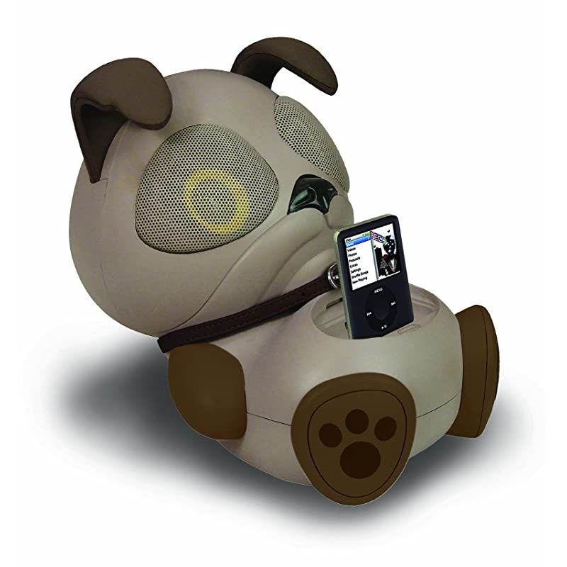 Chew Chew the Dog Speaker Docking Station for iPod and iPhone