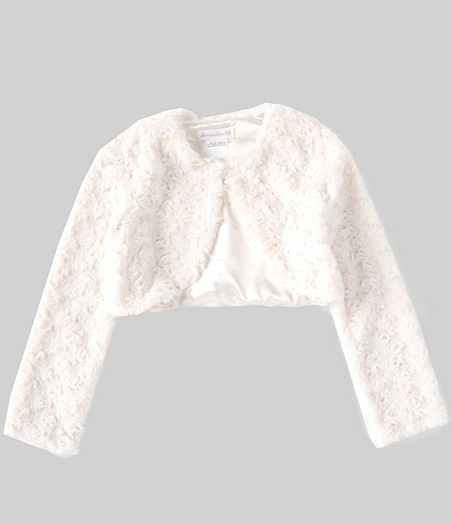 Bonnie Jean Big Girls 7-16 Faux-Fur Bolero Jacket